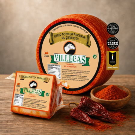 Queso de oveja curado al pimentón
