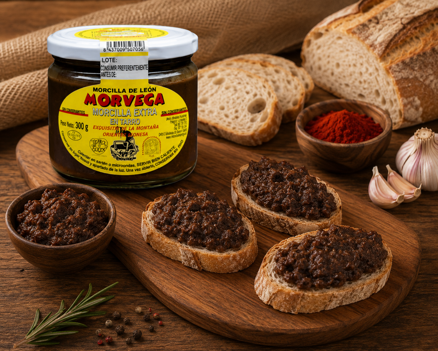 Morcilla de León extra