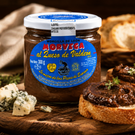 Morcilla de León con queso de Valdeón