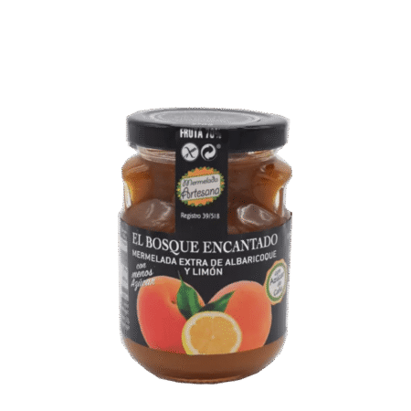 Mermelada de albaricoque con limón