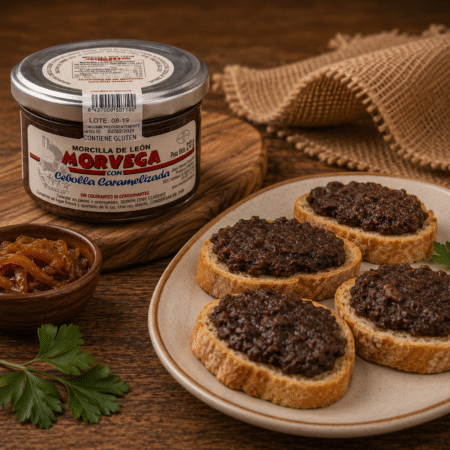 Morvega - Morcilla de león con cebolla caramelizada