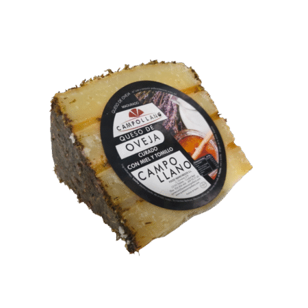 Queso de oveja curado con miel y tomillo