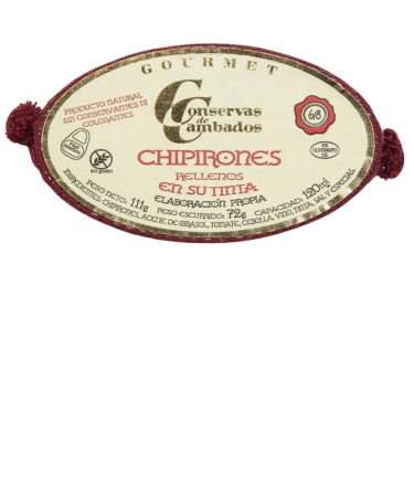 Chipirones rellenos en su tinta