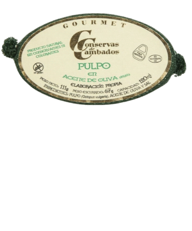 Pulpo en aceite de oliva