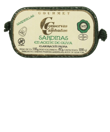 Lata de sardinillas en AOVE