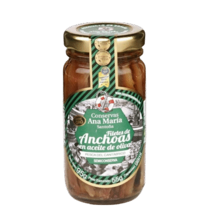 Tarro anchoa del cantábrico en aceite de oliva