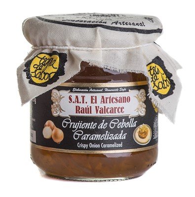 De lo Nuestro Artesano Crujiente de Cebolla Caramelizada 250 g