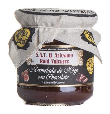 De lo Nuestro Artesano Mermelada de Higo Seco al Cacao 220 g