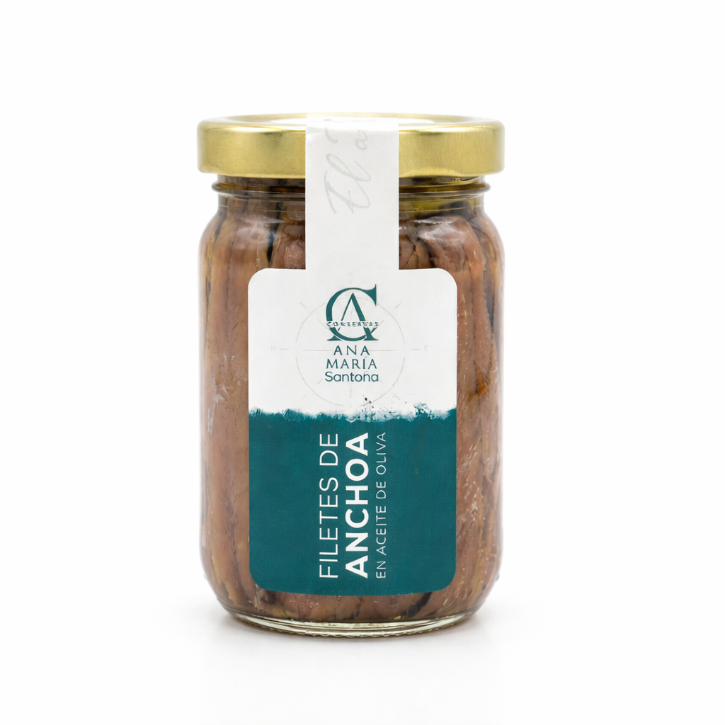 Conservas Ana María Anchoas del Cantábrico en Aceite de Oliva 200 g