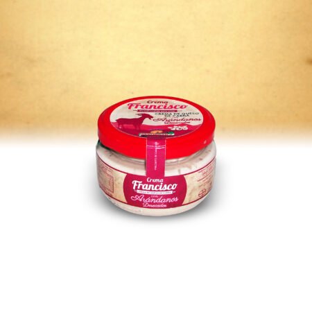 Crema Francisco con arándanos