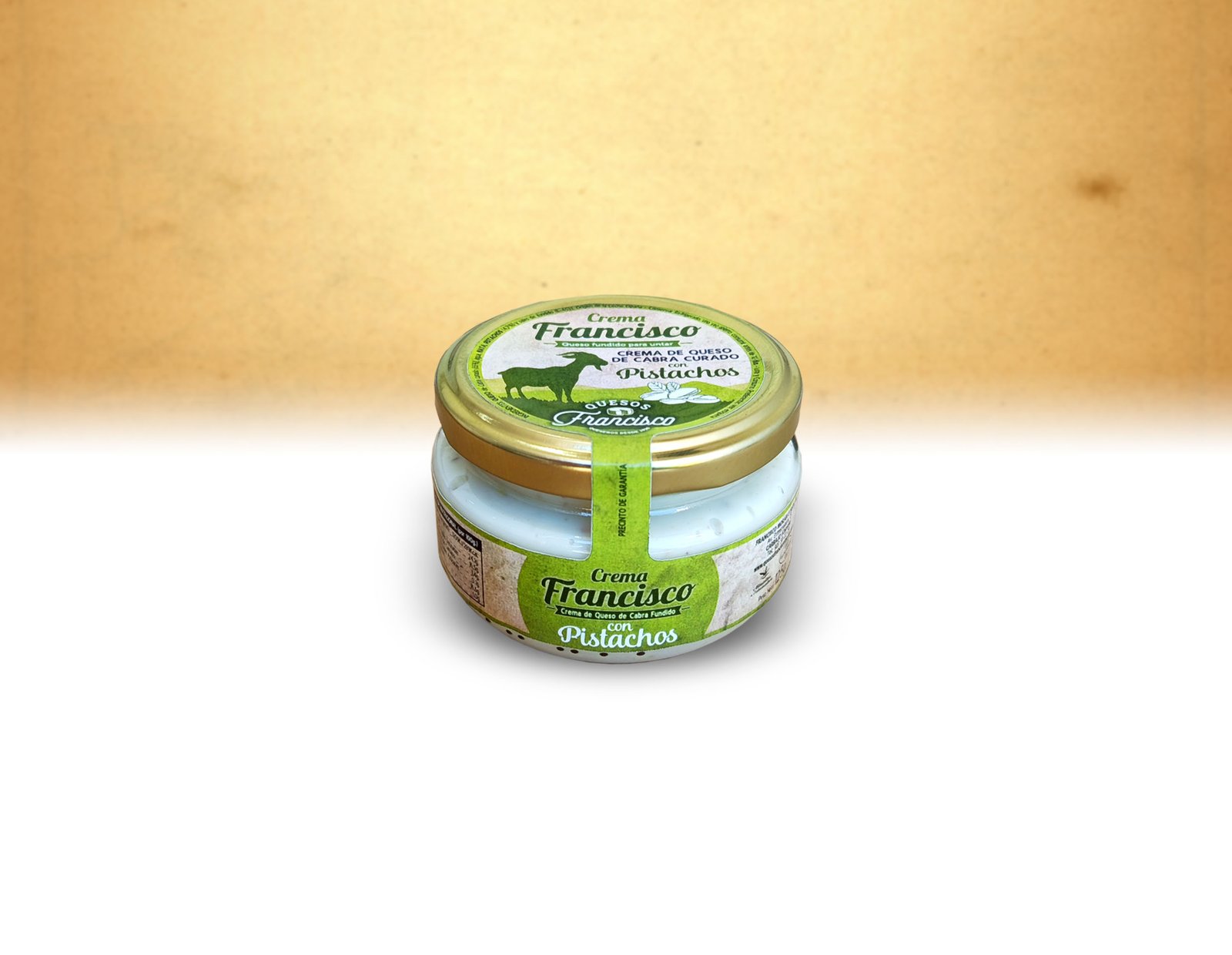 Crema Francisco con pistachos