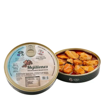 Conservas Ana María Mejillón Frito en Escabeche 260 g