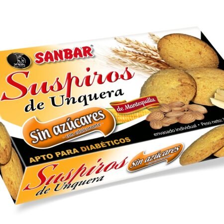 Suspiros sin Azúcar Sanbar · 16 uds · 300 g