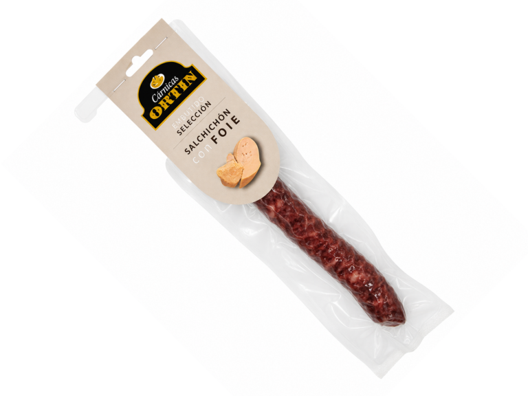 Salchichón Selección con Foie 220 g - ORTIN