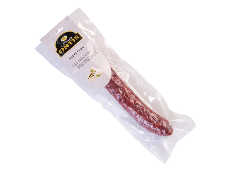 Salchichón Selección con Pistacho 220 g - ORTIN