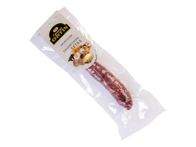 Salchichón Selección con Setas 220 g - ORTIN