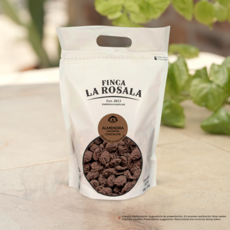 Almendra Valencia con Chocolate Negro Belga 60% 500 g