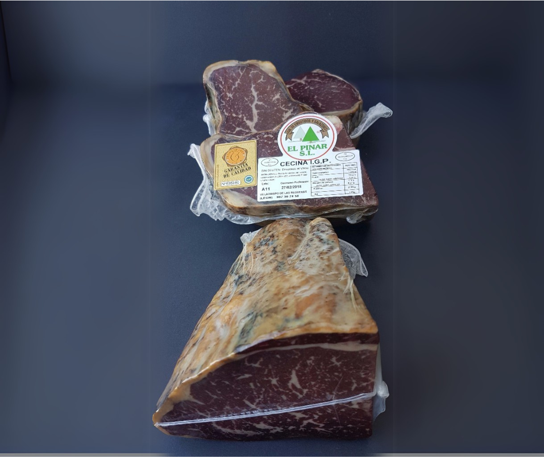 Cecina de León IGP Taco 1 kg – El Pinar