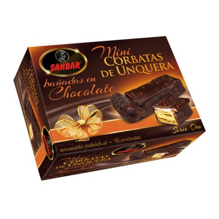 Corbatas Mini con Chocolate Sanbar · 10 uds · 290 g