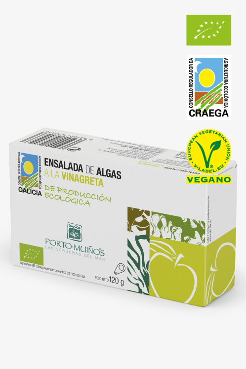 Porto Muiños Ensalada de Algas a la Vinagreta BIO 120 g