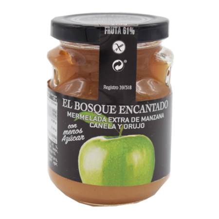 Mermelada de Manzana, Canela y Orujo El Bosque Encantado · 270 g