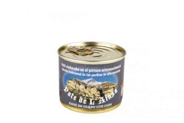 Paté de L'Aínsa con Boletus