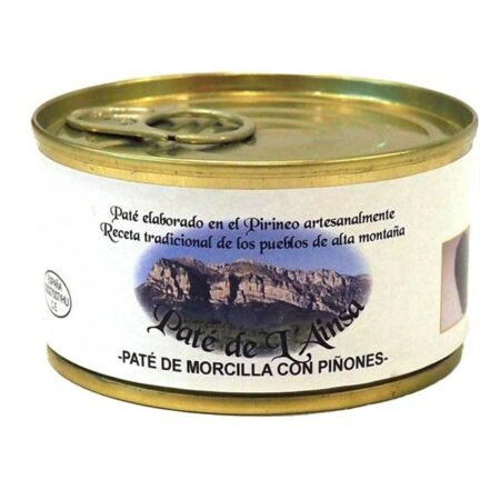 Paté de L'Aínsa de Morcilla con Piñones