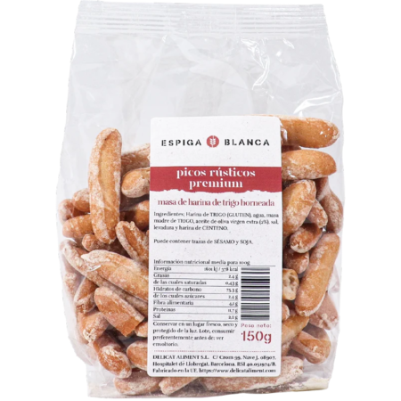 Picos Rústicos Premium – Espiga Blanca