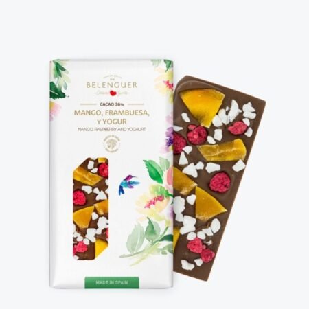 Belenguer 1918 Chocolate con Leche, Mango, Frambuesa y Yogur 110 g