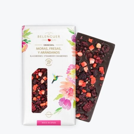 Belenguer 1918 Chocolate Negro con Moras, Frambuesas y Arándanos 110 g